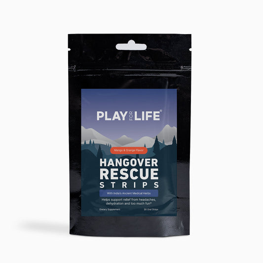 Hangover Rescue Strips ⭐ 30 per pack [Special Offer] - Play For Life Inc.