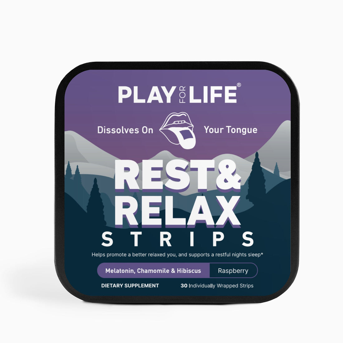 Rest & Relax Strips ⭐ 30 per pack - Play For Life Inc.