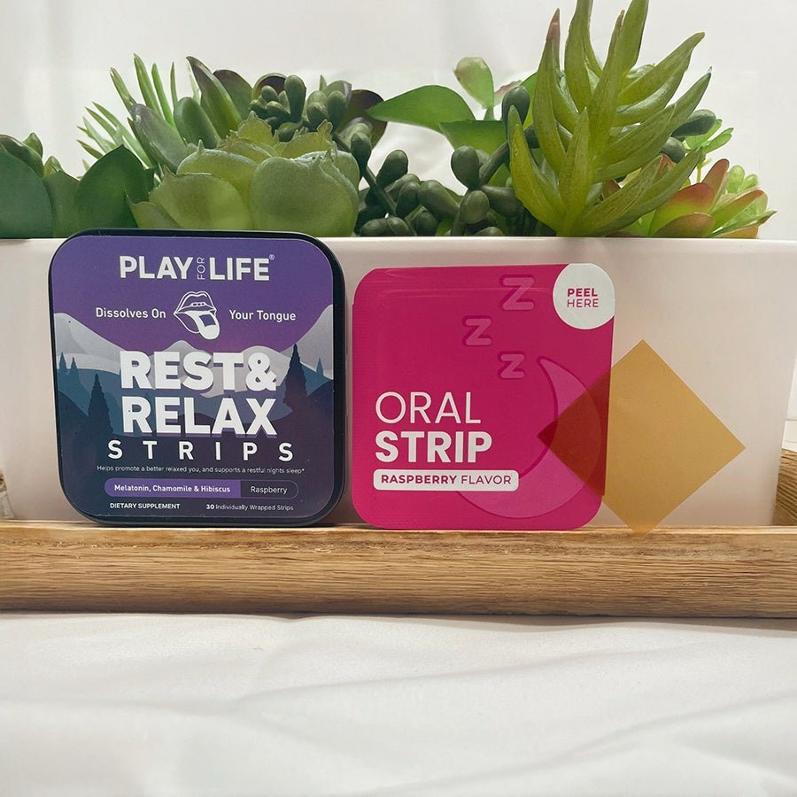 Rest & Relax Strips · 30 per pack - Play For Life Inc.