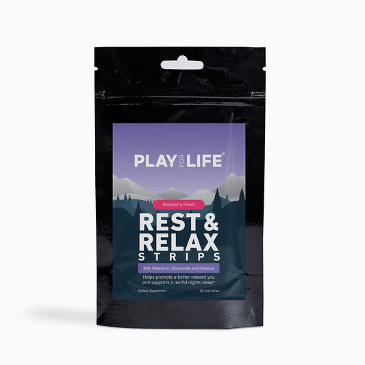 Rest & Relax Strips ⭐ 30 per pack - Play For Life Inc.
